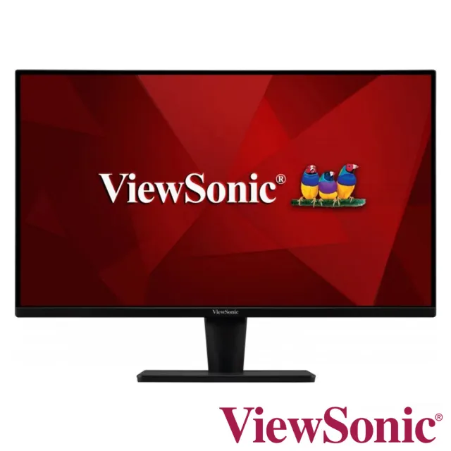 【ViewSonic 優派】27型 VA 平面窄邊框螢幕 FHD 75Hz 支援HDMI/VGA 內建喇叭(VA2715-MH)