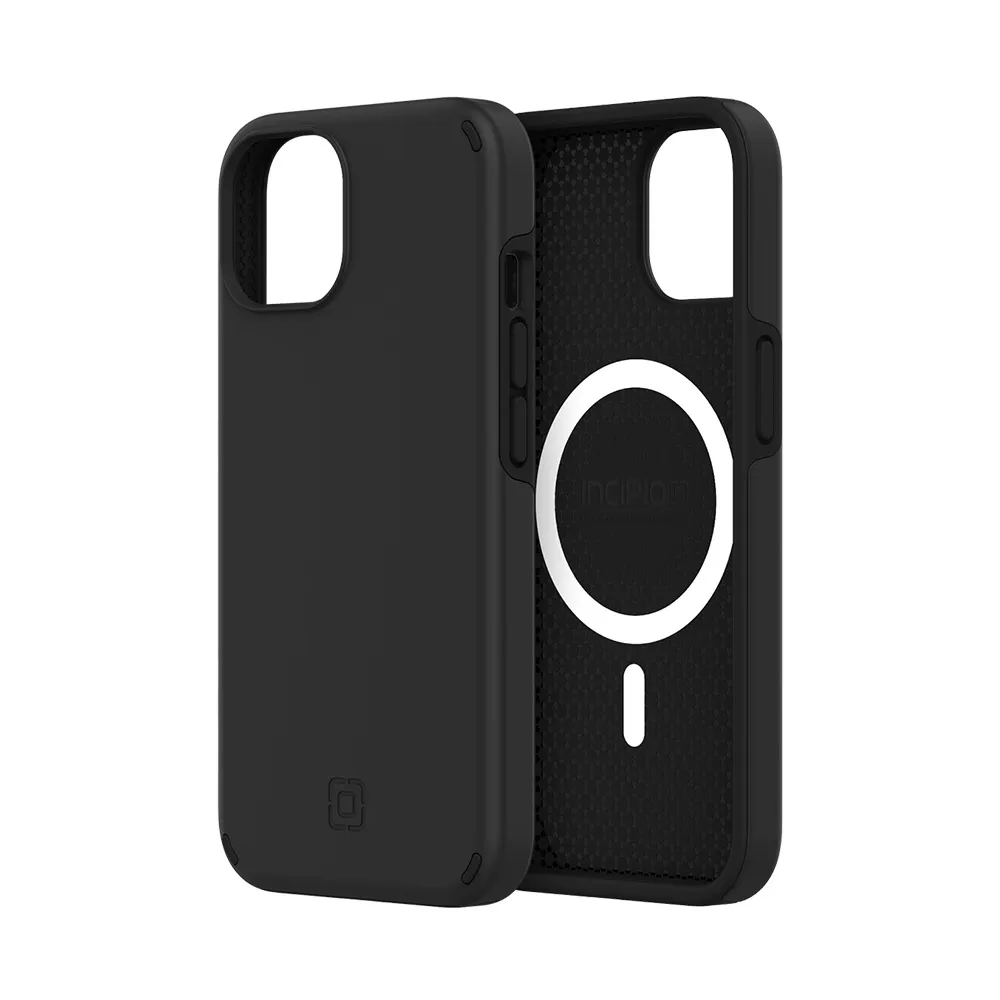 【INCIPIO】iPhone 14/14 Plus/14 Pro/14 Pro Max Duo for MagSafe 磁吸款兩件式防摔保護殼 - 黑色