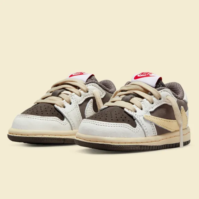 NIKE 耐吉】Travis Scott Air Jordan 1 Low TD Reverse Mocha 摩卡倒鉤