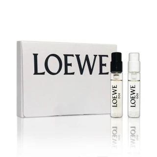 【LOEWE 羅威】001 男女對香 淡香精針管組 2MLX2入(國際航空版)