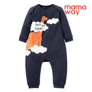 【mamaway 媽媽餵】BABY蓄熱保溫長袖連身衣 1入(恐龍)