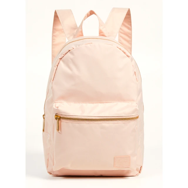 【Herschel】Grove XS 中型 淡粉色 輕量 帆布 尼龍 金拉鍊 女生 背包 女包 小後背包 後背包