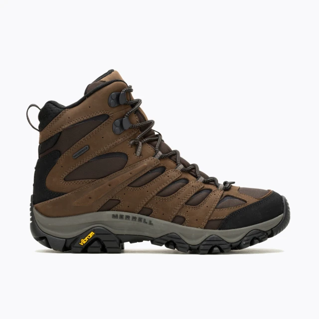 【MERRELL】Moab 3 Apex Mid WP 男 戶外鞋 登山 越野 耐磨 穩定 防水 咖(ML037051)