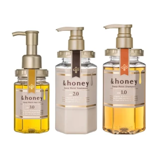 【&honey】蜂蜜亮澤修護系列x2入(洗髮精)