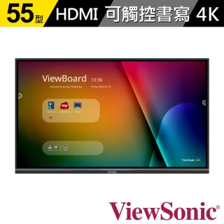 【ViewSonic 優派】IFP5550-3 55型 4K 智慧互動電子白板