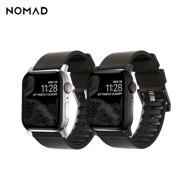 NOMAD 49/45/44/42mm APPLE WATCH 專用職人防水機能皮革錶帶(機能防潑水)