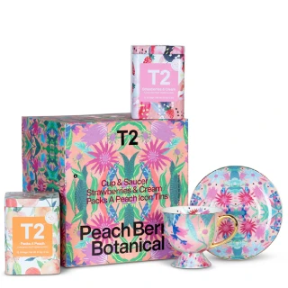 【T2 Tea】蜜桃草莓風味茶禮盒 Peach Berry Botanical Gift Pack(澳洲必買時尚精品禮盒)