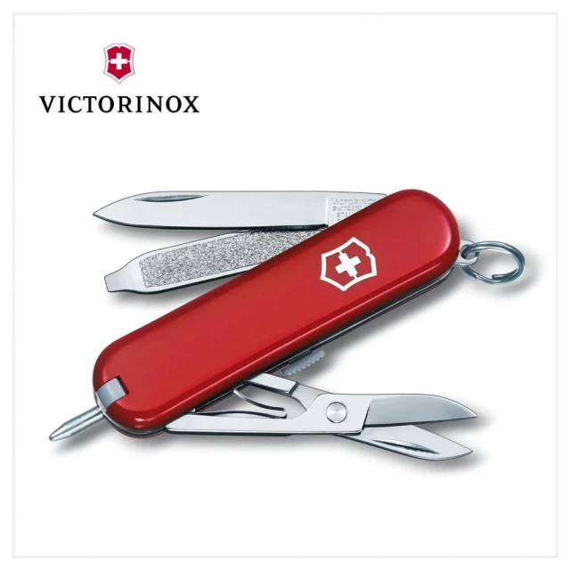VICTORINOX 瑞士維氏【VICTORINOX 瑞士維氏】瑞士刀 58mm/8用含筆/紅(0.6225)
