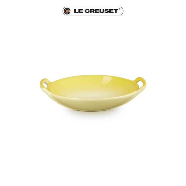 【Le Creuset】瓷器拉麵碗 20cm(閃亮黃)