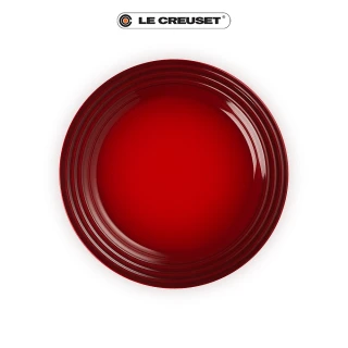 【Le Creuset】瓷器沙拉盤22cm(櫻桃紅)