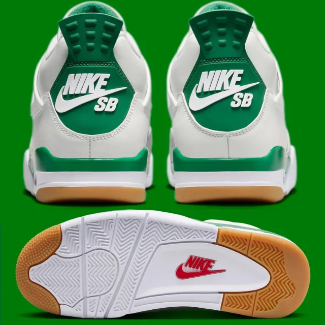 Nike SB × Air Jordan4 Pine Green