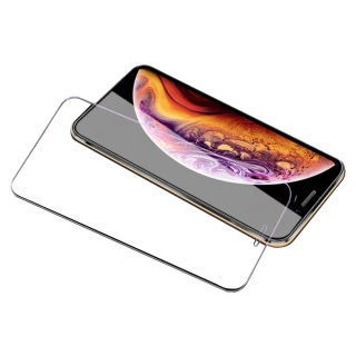 【台灣霓虹】iPhone XR 6.1吋滿版鋼化玻璃保護貼(9H防藍光鋼化膜)