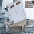 【ONE HOUSE】8輪爬梯折疊收納車 買菜車 購物車-特大(1入)