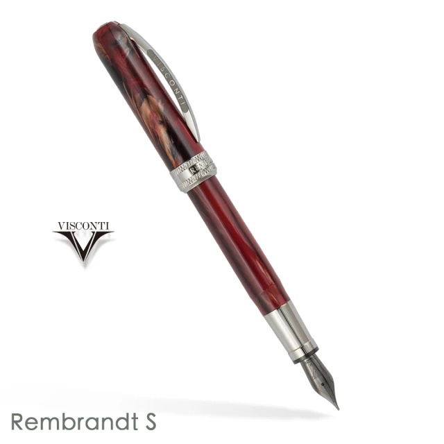 【Visconti】Rembrandt S 系列鋼筆(波爾多紅)