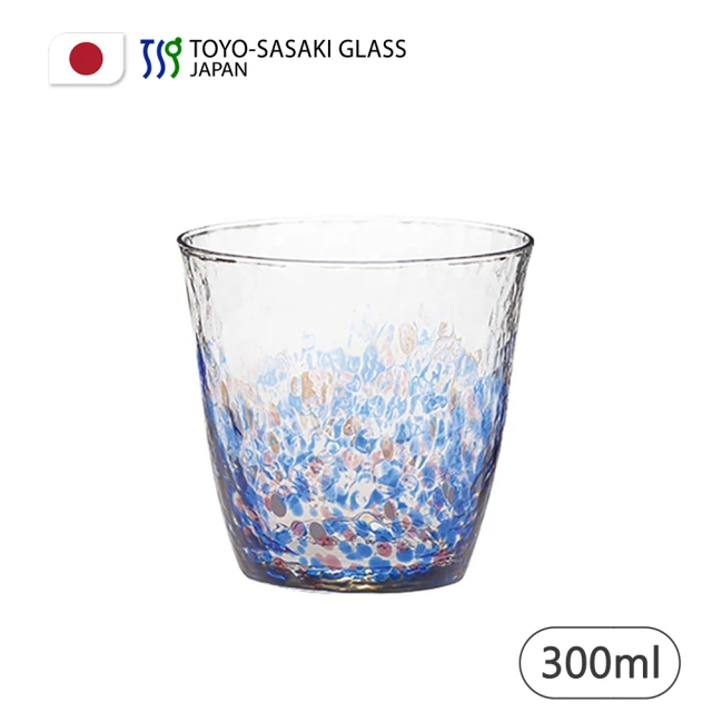 【TOYO SASAKI】日本製水之彩威士忌杯/空之彩/300ml(日本高質量玻璃代表)