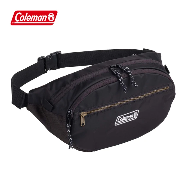 【Coleman】健行者腰包5L / 經典黑 / WALKER健行者背包系列 / CM-36230(腰包 胸前包 隨身包)