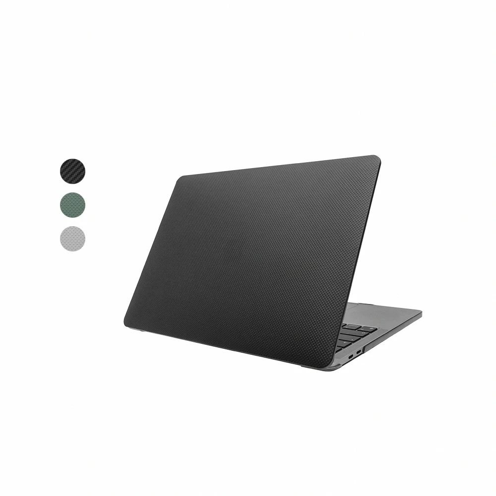 【魚骨牌 SwitchEasy】MacBook Air 13.6吋 Touch 刻紋觸感電腦保護殼(主機搭贈)