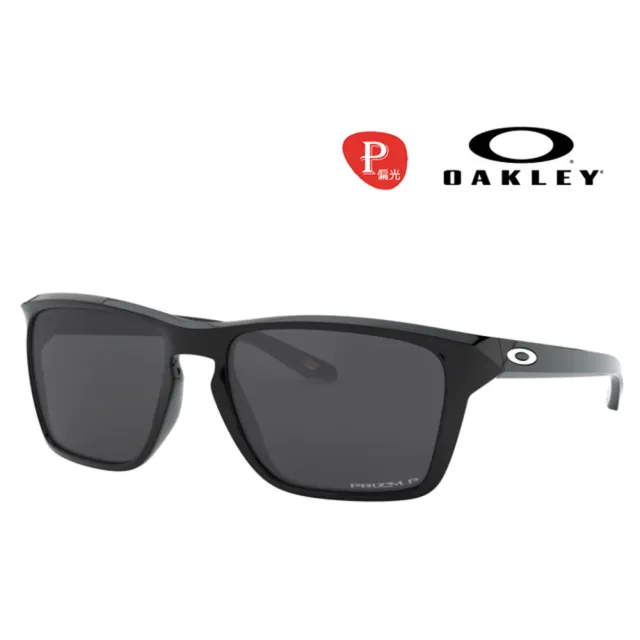 【Oakley】奧克利 SYLAS 色控科技 輕包覆太陽眼鏡 OO9448F 05 亮黑框水銀鍍膜偏光鏡片 公司貨