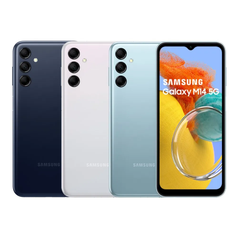【SAMSUNG 三星】Galaxy M14 5G 6.6吋三主鏡智慧型手機(4G/64G)