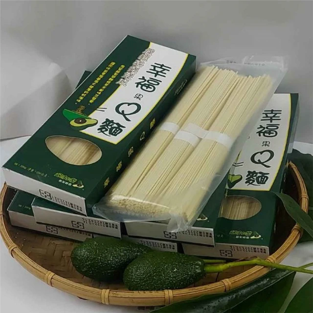 【阿波卡樂酪梨崎園】幸福果Q麵(300g*10包/箱)