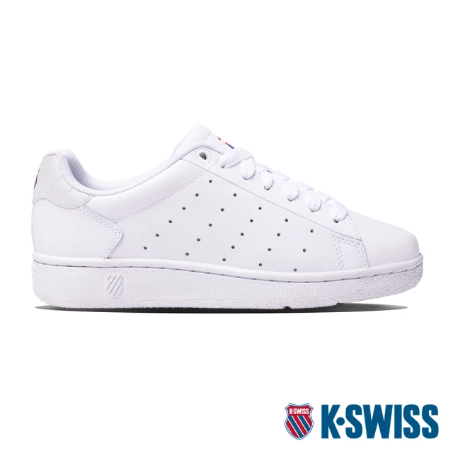 【K-SWISS】時尚運動鞋 Classic PF-男-白(08505-101)