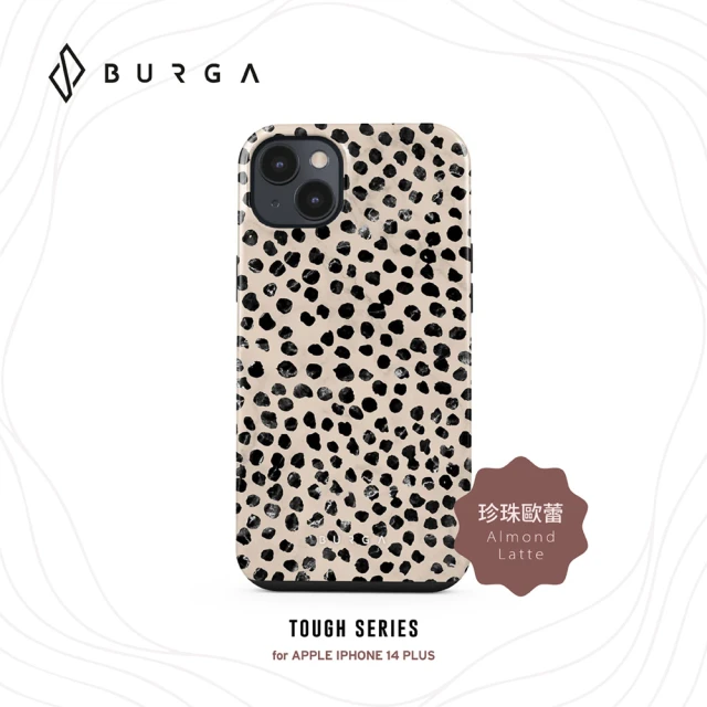 BURGA iPhone 14 Plus Tough系列防摔保護殼-珍珠歐蕾(BURGA)