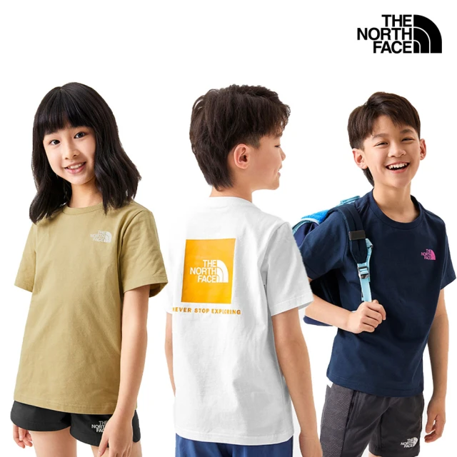 【The North Face】兒童春夏T-shirt-童趣活潑印花系列(多款任選)