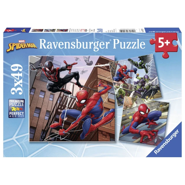 Ravensburger 維寶拼圖 蜘蛛人 3*49片