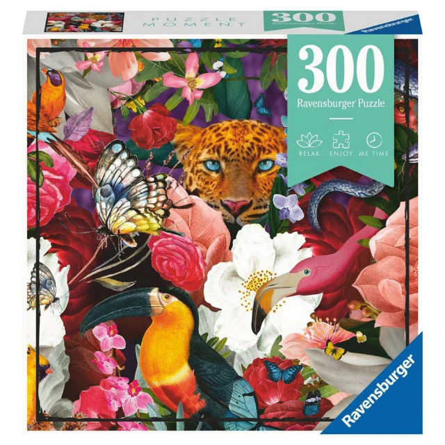 Ravensburger 維寶拼圖 熱帶花 300片