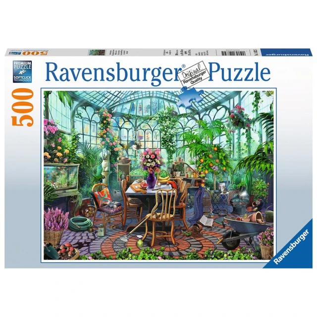 Ravensburger 維寶拼圖 溫室早晨 500片