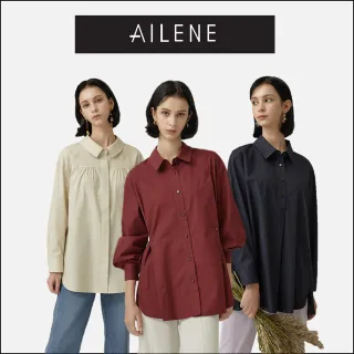 斷碼福利AILENE棉A-line襯衫3件(U)
