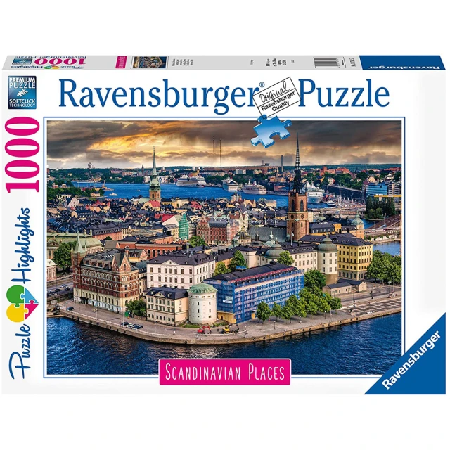 Ravensburger 維寶拼圖 斯德哥爾摩 1000片