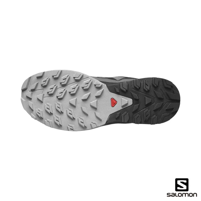 salomon官方直營】女OUTRISE Goretex 低筒登山鞋(黑/磁灰/海鷗灰