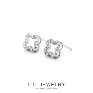 【CTJ】幸運時尚鑽石耳環