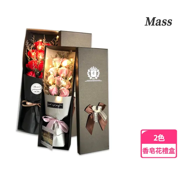 【Mass】乾燥花香薰玫瑰花束禮盒