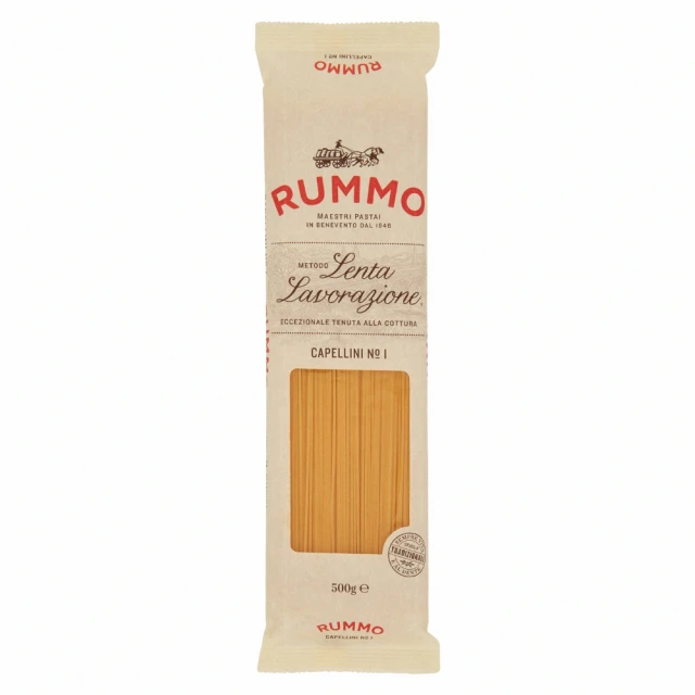 RUMMO路莫 N.1 天使髮麵 Capellini 500g(天使冷麵指定使用)