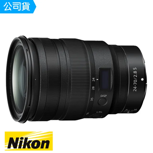 Nikon 尼康】NIKKOR Z 24-70mm F2.8S 標準變焦鏡頭(總代理公司貨