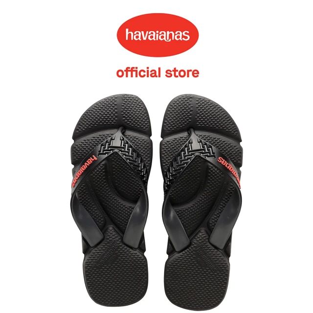 havaianas 哈瓦仕 拖鞋 男鞋 夾腳拖 貼合腳型 舒適無負壓 Power 2.0 黑 4145492-0090M(哈瓦士)