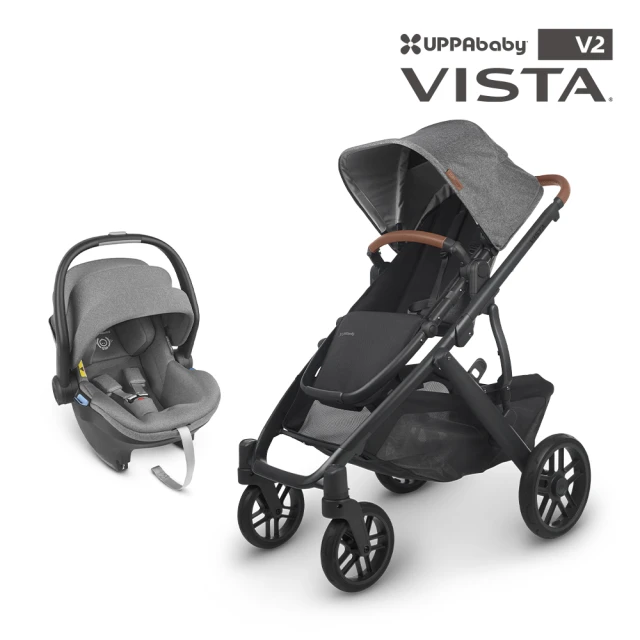 UPPAbaby VISTA V2單人推車+MESA i-Size新生兒提籃(新生兒貼身座墊)