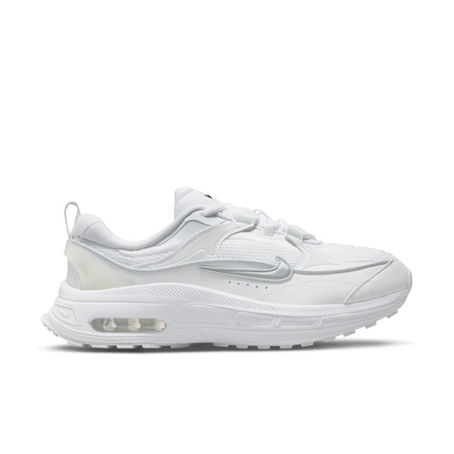 NIKE 耐吉 NIKE AIR MAX BLISS 女鞋 白 銀 厚底 氣墊(DH5128-101)