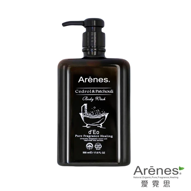 Arenes 雪松廣藿香沐浴露*4罐(500ml/罐)