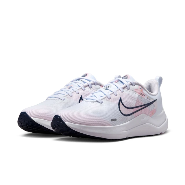 NIKE 耐吉NIKE 耐吉 NIKE DOWNSHIFTER 12 女白花入門跑鞋 運動 KAORACER DX7885100