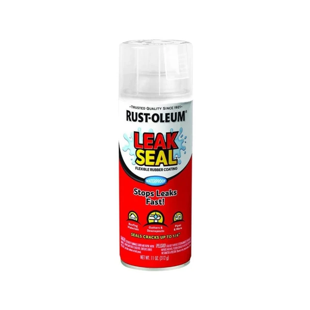 RUST-OLEUM 樂立恩塗料 LEAKSEAL防水止漏噴劑 透明色