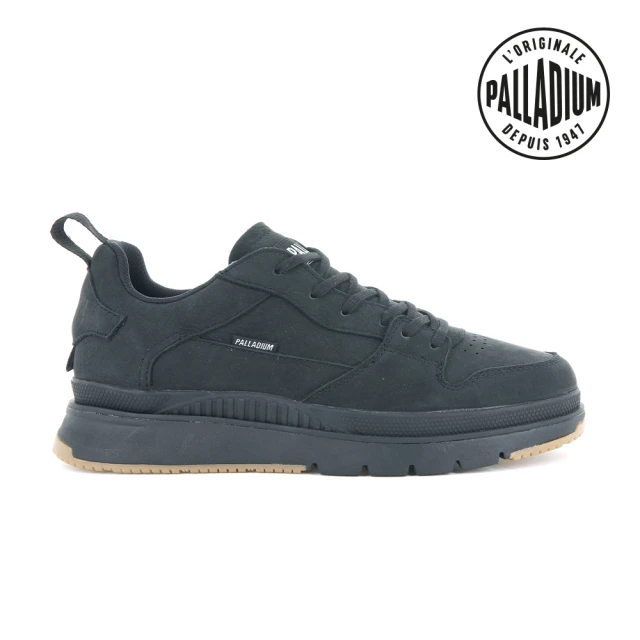 Palladium PALLASIDER LO低筒皮革軍靴-男-黑(07995-001)