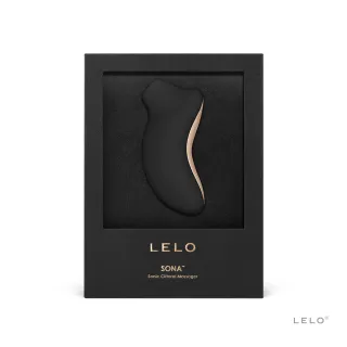 【LELO】SONA索娜 首款聲波吮吸式按摩器 黑色