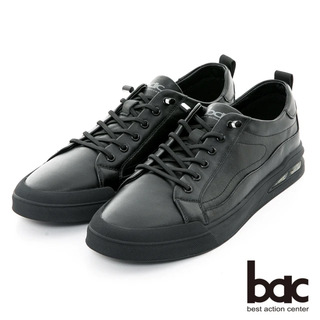bacbac 經典造型綁帶休閒鞋(黑色)