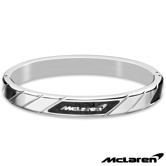 McLaren 邁拉輪 頂級英國超跑不銹鋼碳纖維手環(MG0111 65x52mm)