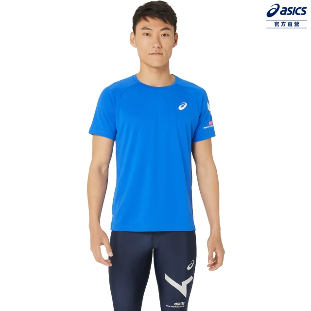 asics 亞瑟士 短袖上衣 男款 海外版 訓練上衣(203