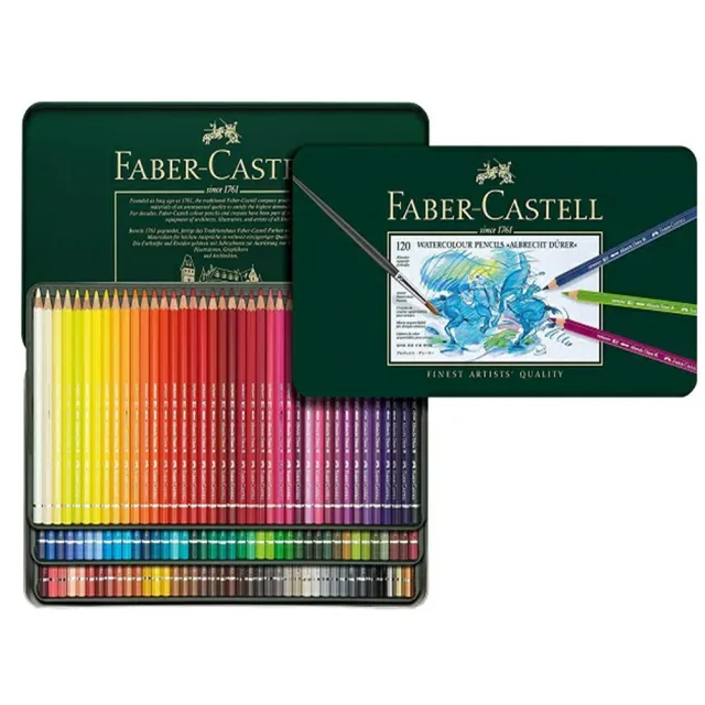 【Faber-Castell輝柏】ARTISTS藝術家級專家水彩色鉛筆120色(117511)