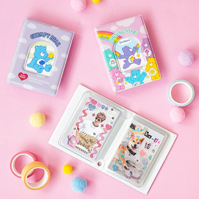 Care Bears 彩虹熊 2本小卡收集冊(禮物 咕卡 卡冊 相本)